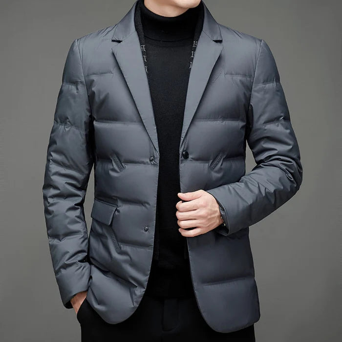 SIMON™ - BLAZER ÉLÉGANT DOUBLÉ EN DUVET