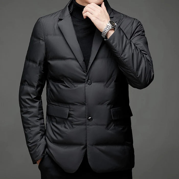 SIMON™ - BLAZER ÉLÉGANT DOUBLÉ EN DUVET
