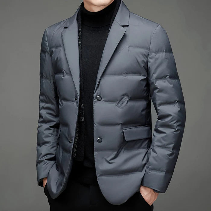 SIMON™ - BLAZER ÉLÉGANT DOUBLÉ EN DUVET