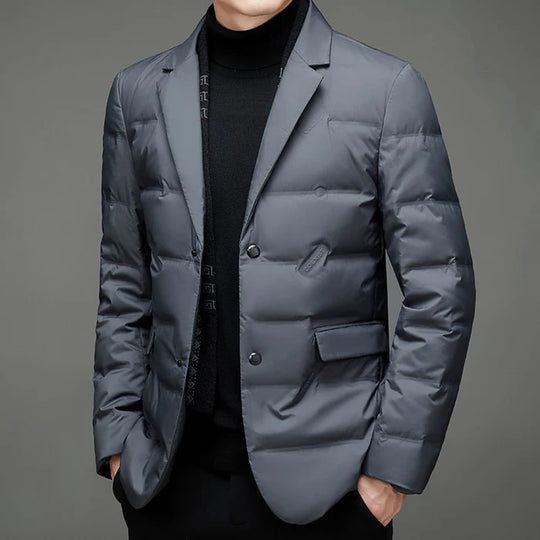 SIMON™ - BLAZER ÉLÉGANT DOUBLÉ EN DUVET