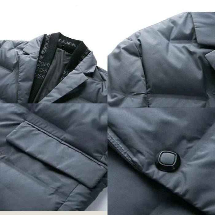 SIMON™ - BLAZER ÉLÉGANT DOUBLÉ EN DUVET