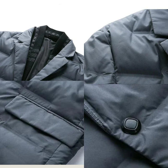 SIMON™ - BLAZER ÉLÉGANT DOUBLÉ EN DUVET