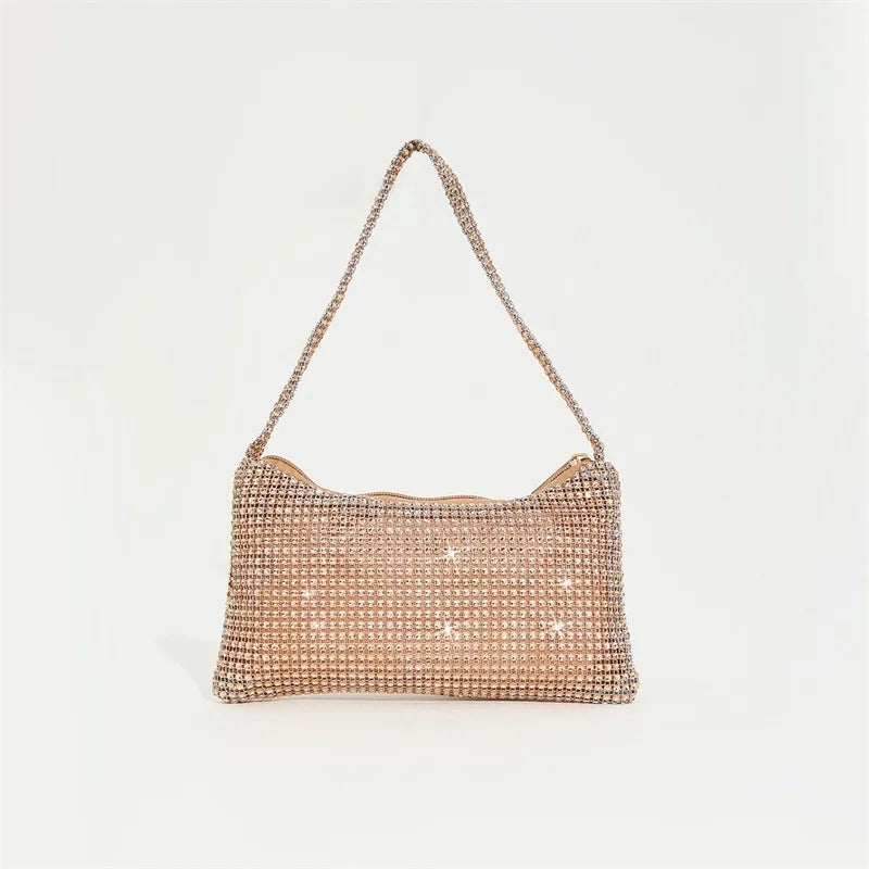 Sac Brilotte Or Rose