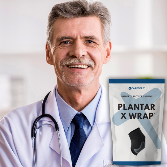 Plantar X Wrap™ - Bande de soulagement orthopédique