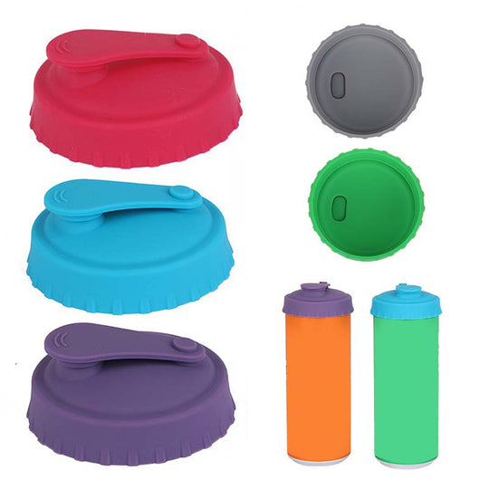 Bouchon refermable pour canette - Coca, IceTea... Silicone